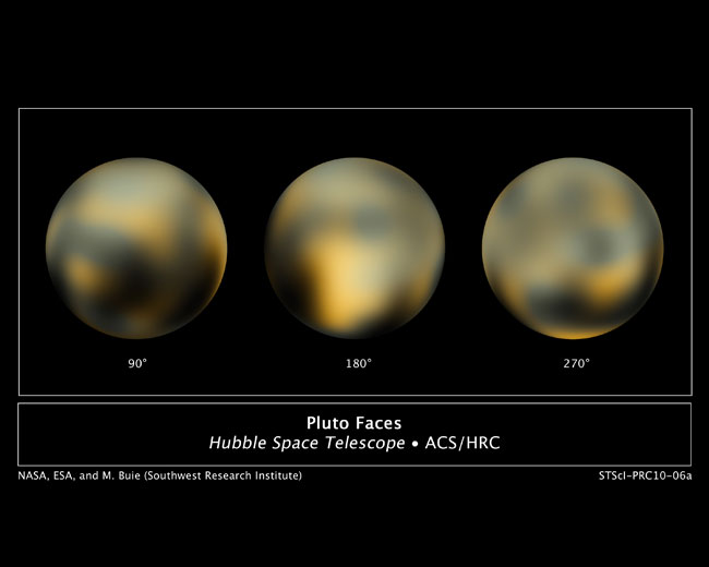New Views of Pluto Reveal Weird Bright Spot